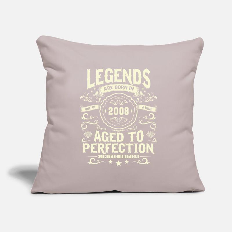 Legendary since 2008 Sofa pillowcase 17,3'' x 17,3'' (45 x 45 cm)