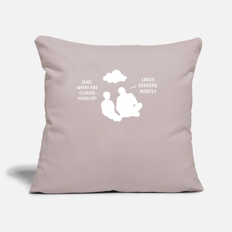 Linux Server Cloudscape Sofa pillowcase 17,3'' x 17,3'' (45 x 45 cm)