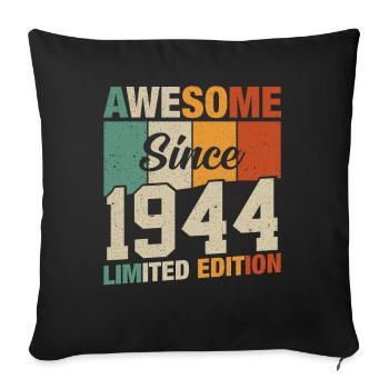 Légendes de 1944 - Housse de coussin décorative 45 x 45 cm - noir - Devant