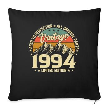 Année d’anniversaire légendaire 1994 - Housse de coussin décorative 45 x 45 cm - noir - Devant