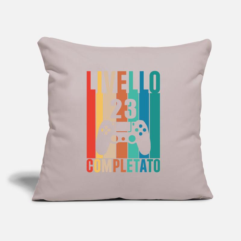 Level 23 completed 23 year old player Sofa pillowcase 17,3'' x 17,3'' (45 x 45 cm)