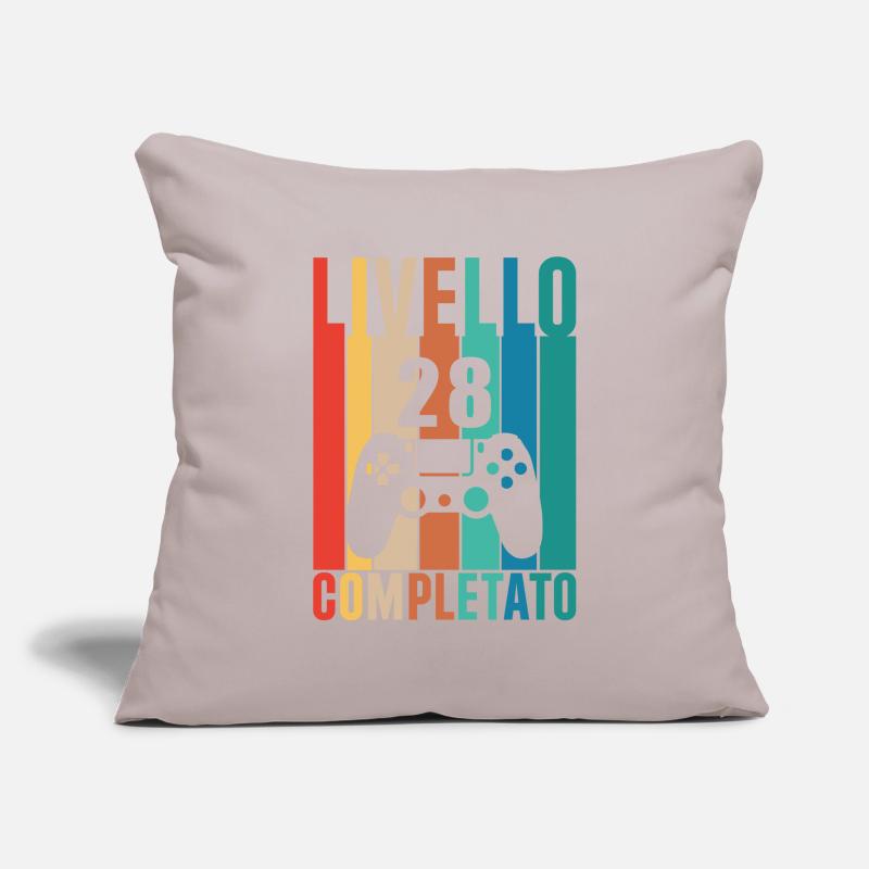 Sbloccato livello 28 Copricuscino per divano, 45 x 45 cm