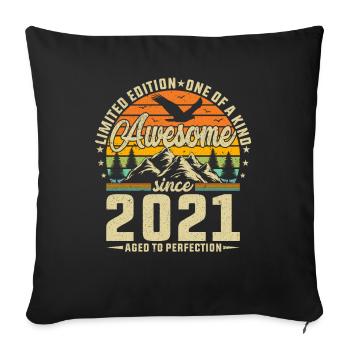 Œuvres d’art créatives pour 2021 - Housse de coussin décorative 45 x 45 cm - noir - Devant