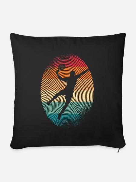 Padel Tennis Padel Tennis Padel Players Men Padel - Sofa pillowcase 17,3'' x 17,3'' (45 x 45 cm) - black
