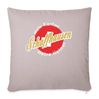 My home Schaffhausen gift - Sofa pillowcase 17,3'' x 17,3'' (45 x 45 cm) - light taupe - Front