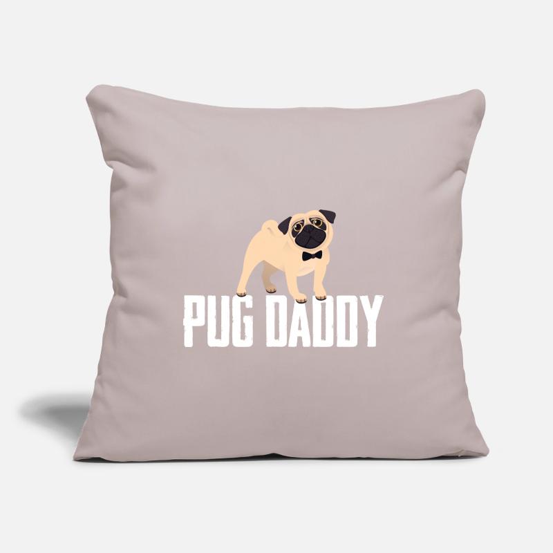 Pug Daddy Gift Sofakissenbezug 45 x 45 cm