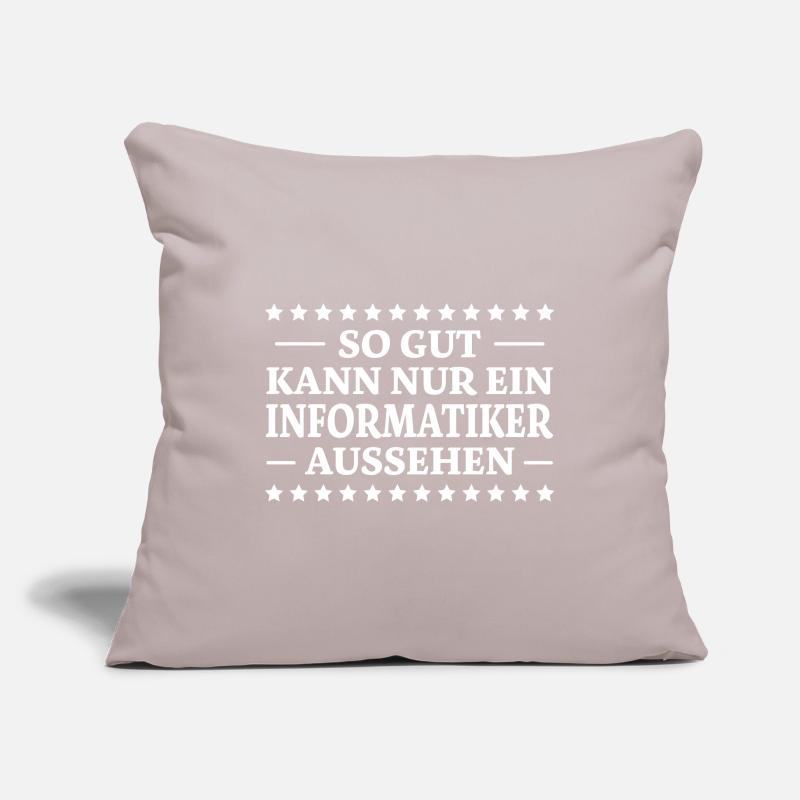 Informatiker Spruch Lustige Programmierer Geschenk Sofakissenbezug 45 x 45 cm