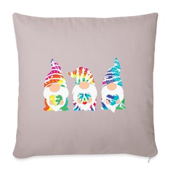 Cnomies Christmas Outfit - Sofa pillowcase 17,3'' x 17,3'' (45 x 45 cm) - light taupe - Front