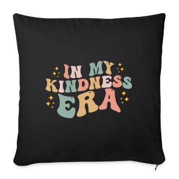 In My Kindness Era Funny Groovy In My Kindness Era - Housse de coussin décorative 45 x 45 cm - noir - Devant