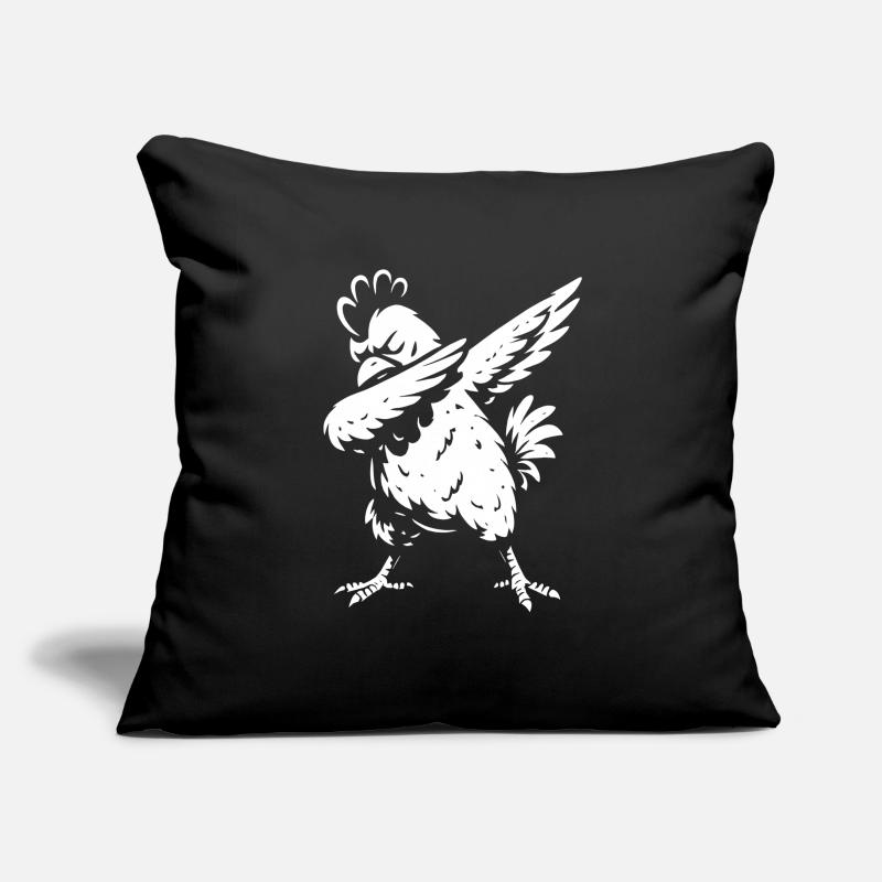 Dabbing Huhn - Dab Dance - Geschenk Sofakissenbezug 45 x 45 cm