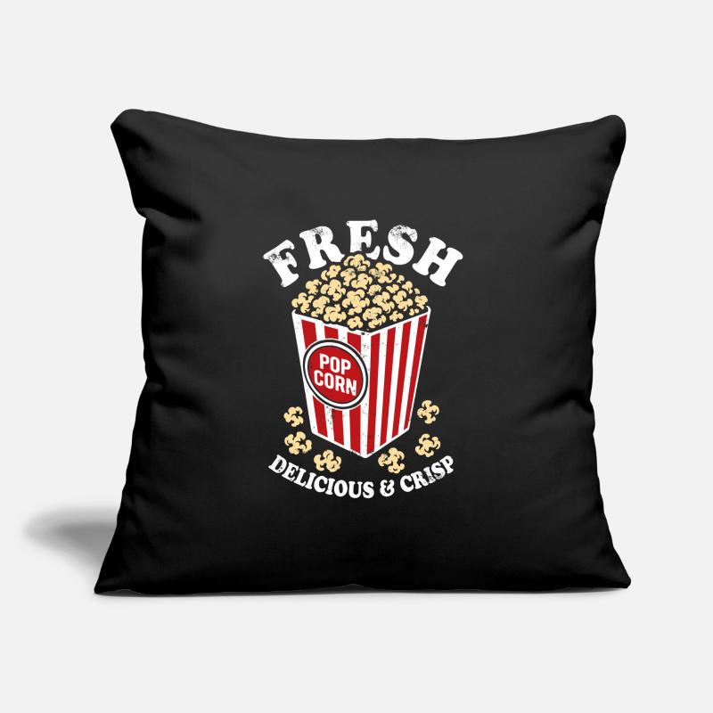 Fresh Popcorn - Crispy, Delicious - Gift Sofa pillowcase 17,3'' x 17,3'' (45 x 45 cm)