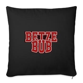 Bet Boy - Housse de coussin décorative 45 x 45 cm - noir - Devant