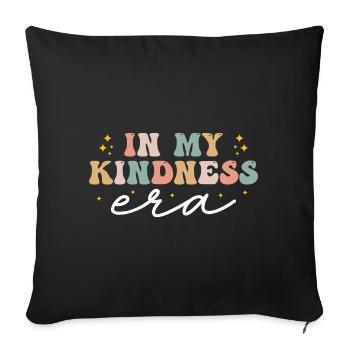 In My Kindness Era Funny Groovy In My Kindness Era - Housse de coussin décorative 45 x 45 cm - noir - Devant