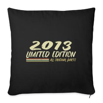Cadeau D'anniversaire 2013 Idée Cadeau 2013 - Housse de coussin décorative 45 x 45 cm - noir - Devant