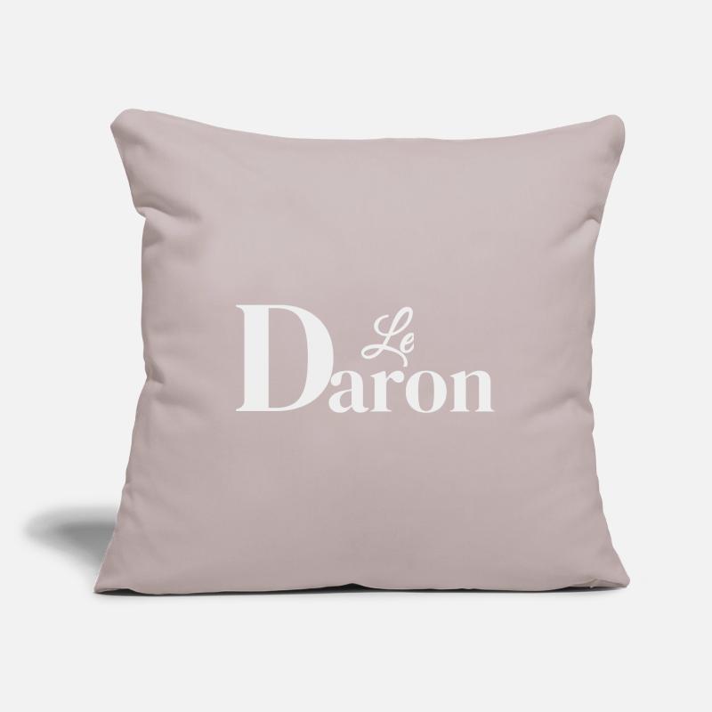 Le Daron, Le Père ! Housse de coussin décorative 45 x 45 cm