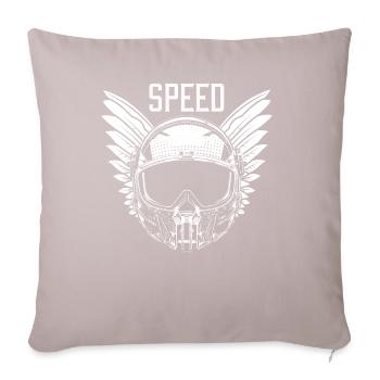 Speed - Sofa pillowcase 17,3'' x 17,3'' (45 x 45 cm) - light taupe - Front