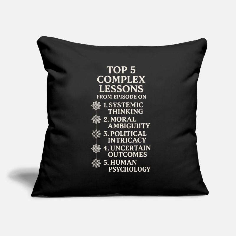 Complex lessons Sofa pillowcase 17,3'' x 17,3'' (45 x 45 cm)