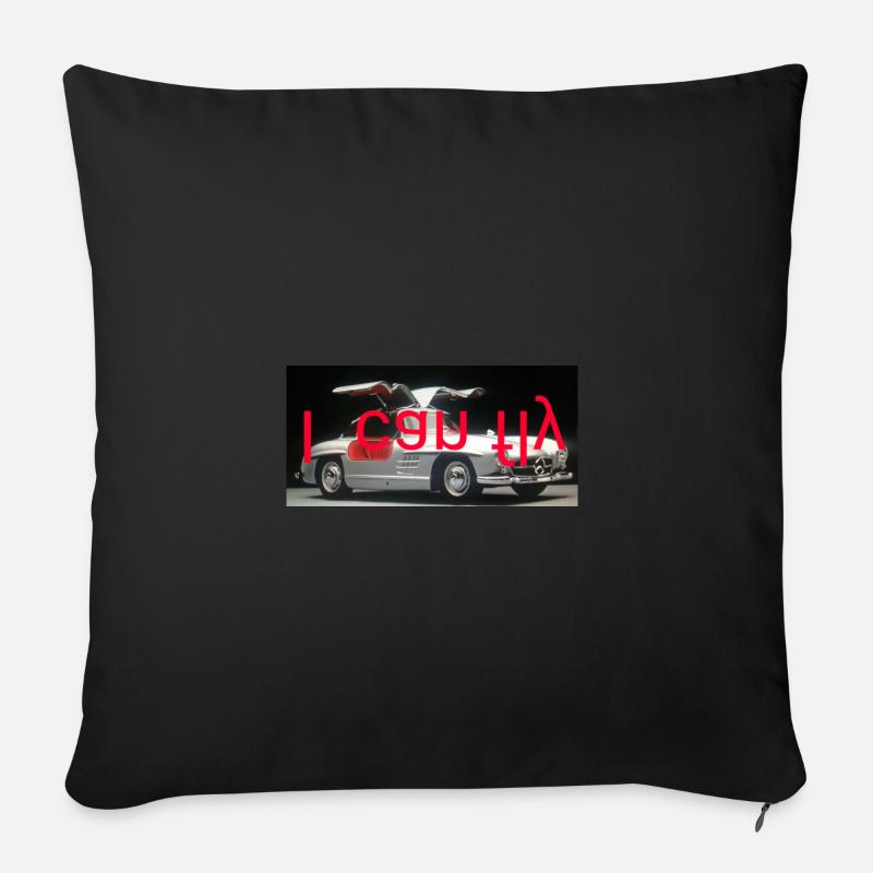 sls - I can fly - Sofakissenbezug 45 x 45 cm - Schwarz