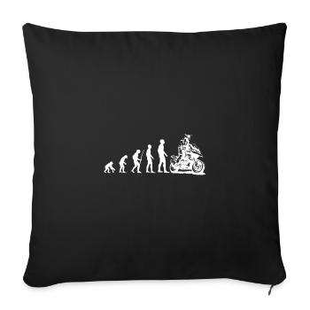 R1200GS Enduro GS - Sofa pillowcase 17,3'' x 17,3'' (45 x 45 cm) - black - Front