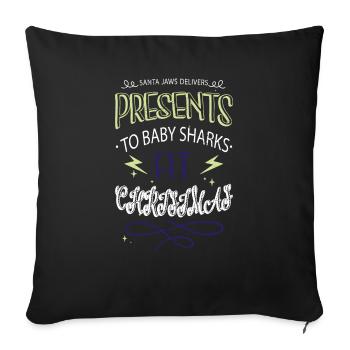 Idée cadeau d’anniversaire musculation génial - Housse de coussin décorative 45 x 45 cm - noir - Devant