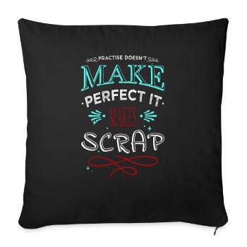 Statement Men A Carpenters Prayer Tshirts - Sofa pillowcase 17,3'' x 17,3'' (45 x 45 cm) - black - Front