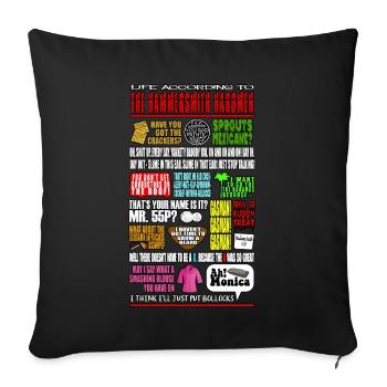 Die Hammersmith Hardmen - Sofakissenbezug 45 x 45 cm - Schwarz - Vorne