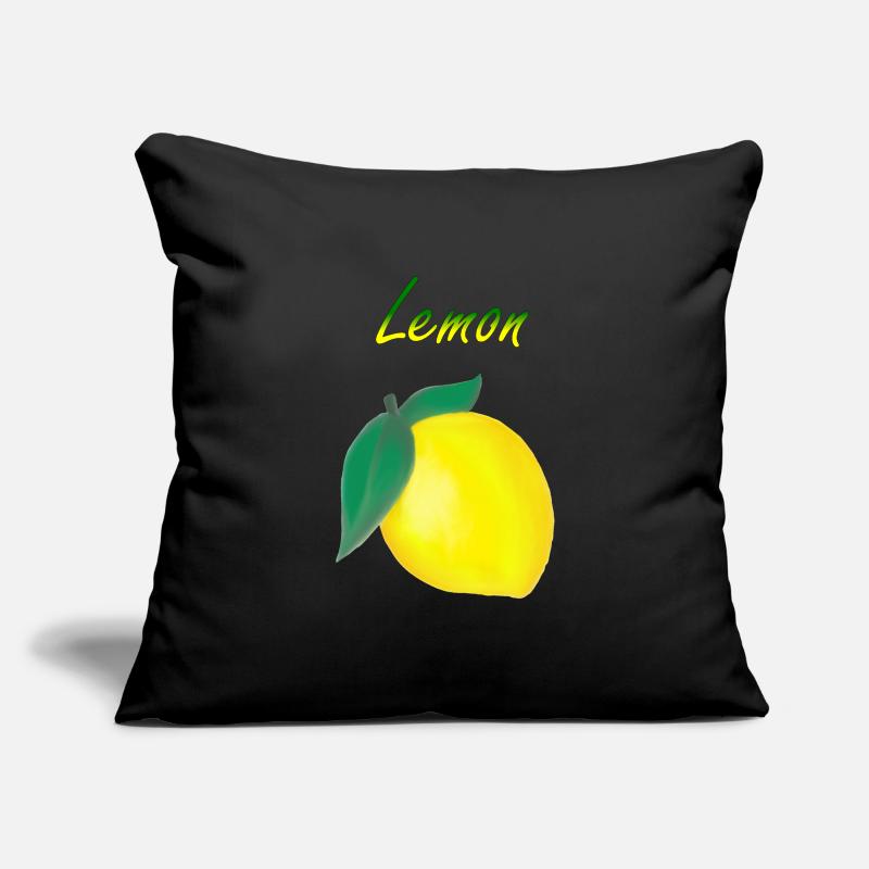 Lemon / lemon Sofa pillowcase 17,3'' x 17,3'' (45 x 45 cm)