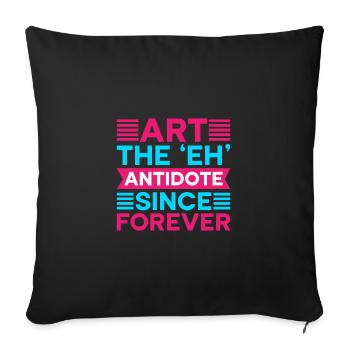 Artist Painter Graphic Art Since Forever Gift Idea - Sofakissenbezug 45 x 45 cm - Schwarz - Vorne