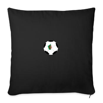 Algeria National Football Team Nation Team - Sofa pillowcase 17,3'' x 17,3'' (45 x 45 cm) - black - Front