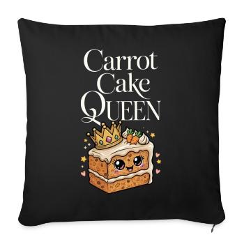 Gâteau cadeau - Housse de coussin décorative 45 x 45 cm - noir - Devant
