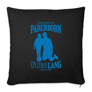 Regensburg Football Tradition Gift - Sofa pillowcase 17,3'' x 17,3'' (45 x 45 cm) - black - Front