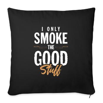 bbq gillen - Sofa pillowcase 17,3'' x 17,3'' (45 x 45 cm) - black - Front