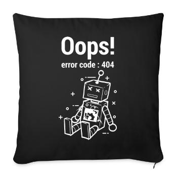 code d’erreur : 404 Best-sellers graphiques quote - Housse de coussin décorative 45 x 45 cm - noir - Devant