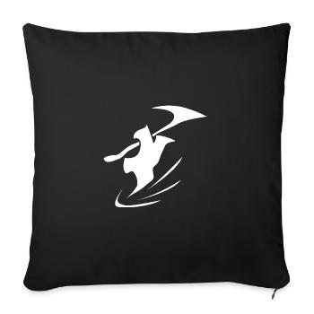Reaper - Sofa pillowcase 17,3'' x 17,3'' (45 x 45 cm) - black - Front
