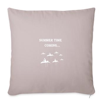 The mosquitoes - Sofa pillowcase 17,3'' x 17,3'' (45 x 45 cm) - light taupe - Front