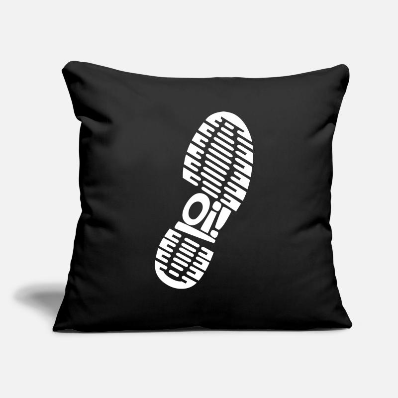 Oi! mes bottes! Housse de coussin décorative 45 x 45 cm