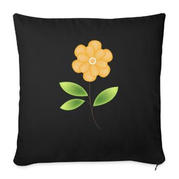 Florist Flower Plant Nature Gardener - Sofa pillowcase 17,3'' x 17,3'' (45 x 45 cm) - black - Front