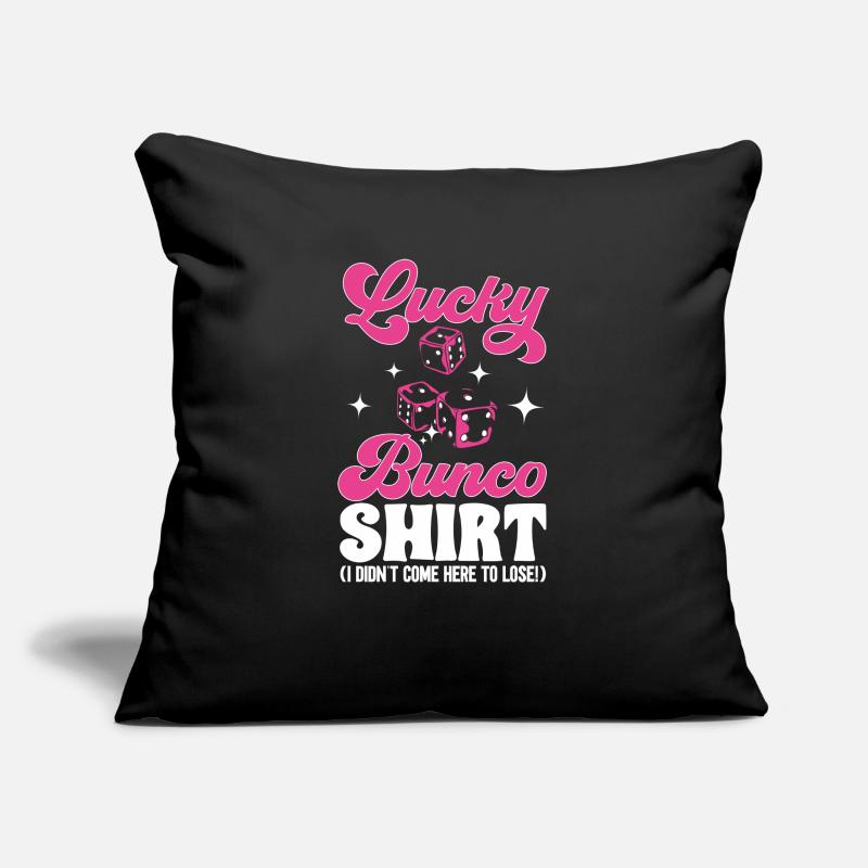 Bunco Dice Game Sofa pillowcase 17,3'' x 17,3'' (45 x 45 cm)