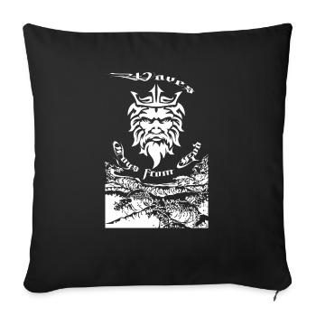 Waves Toys from God - Sofakissenbezug 45 x 45 cm - Schwarz - Vorne