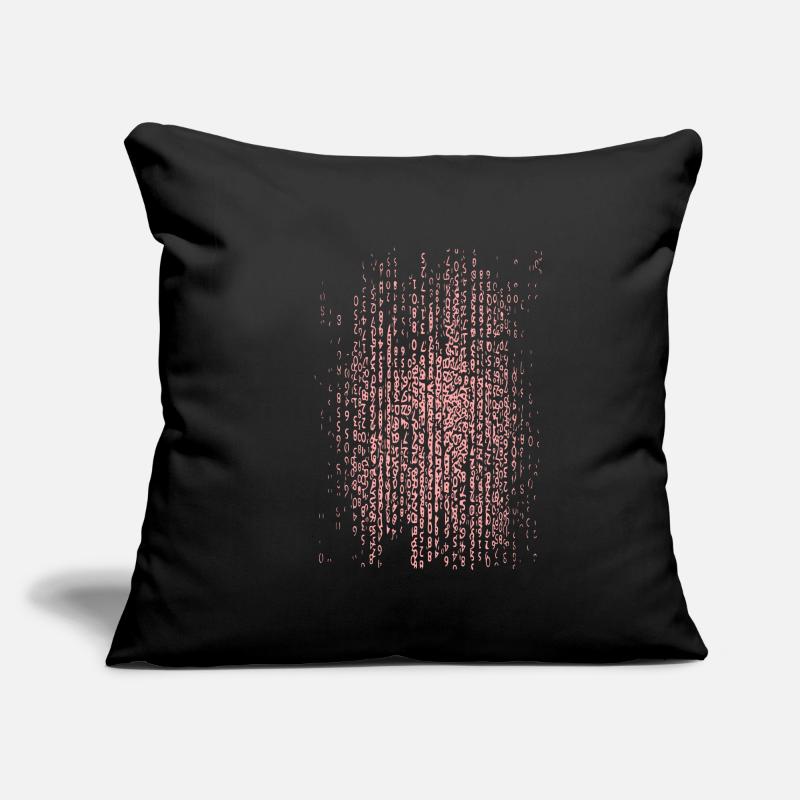 Matrice verticale Housse de coussin décorative 45 x 45 cm