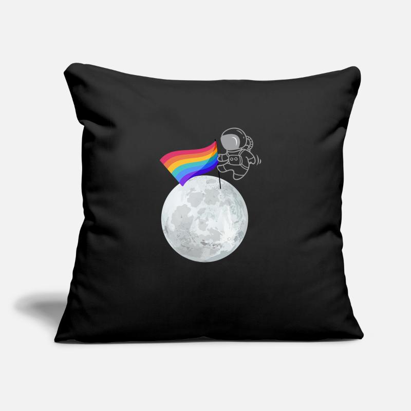 Pride Planet Housse de coussin décorative 45 x 45 cm