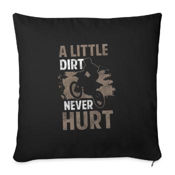 Bike Freestyle Stunt Park - Sofa pillowcase 17,3'' x 17,3'' (45 x 45 cm) - black - Front