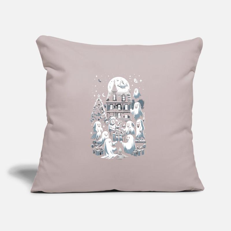 Ghostly Gift Exchange Ghostly Christmas Sofakissenbezug 45 x 45 cm