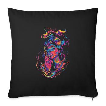 surreal magic art - Sofakissenbezug 45 x 45 cm - Schwarz - Vorne