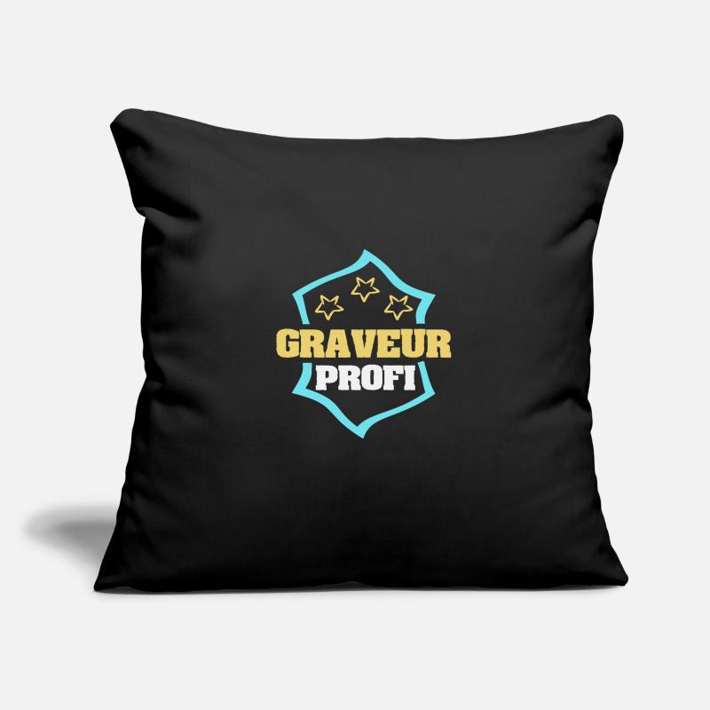 Gift for Engraver Sofa pillowcase 17,3'' x 17,3'' (45 x 45 cm)