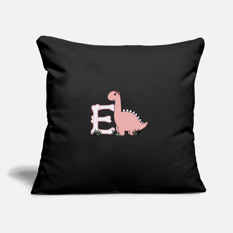 Lettre E Housse de coussin décorative 45 x 45 cm