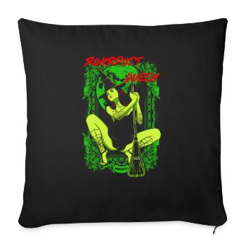 Ruhrpott Queen - Sofakissenbezug 45 x 45 cm - Schwarz - Vorne