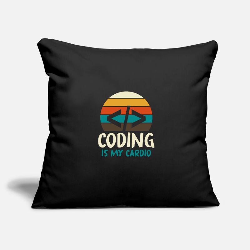 Programmeur Geek Programmeur Programmeur Informatique Codeur L Housse de coussin décorative 45 x 45 cm