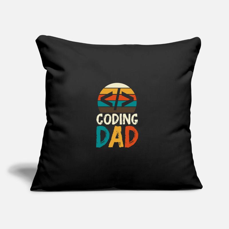 Programmeur Geek Programmeur Programmeur Informatique Codeur L Housse de coussin décorative 45 x 45 cm