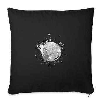 Splash Track And Field Shot Put Athlete - Sofa pillowcase 17,3'' x 17,3'' (45 x 45 cm) - black - Front